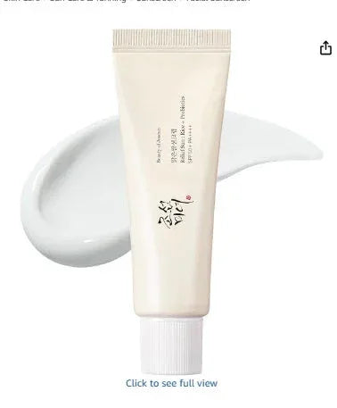 Sunscreen Cream With Rice Extract And Probiotics 50ml