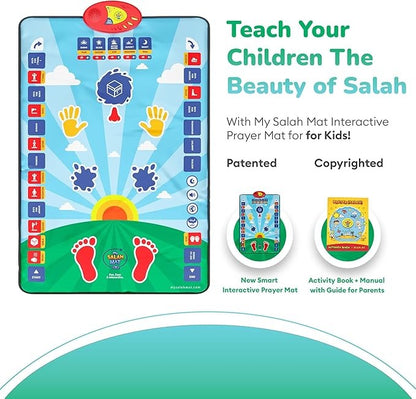 "Kids Islamic Prayer Mat 🕌💡