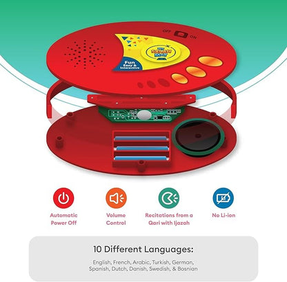 "Kids Islamic Prayer Mat 🕌💡