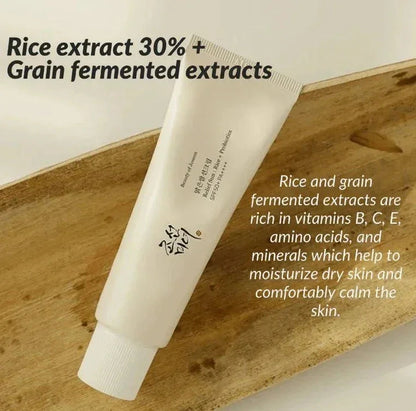 Sunscreen Cream With Rice Extract And Probiotics 50ml