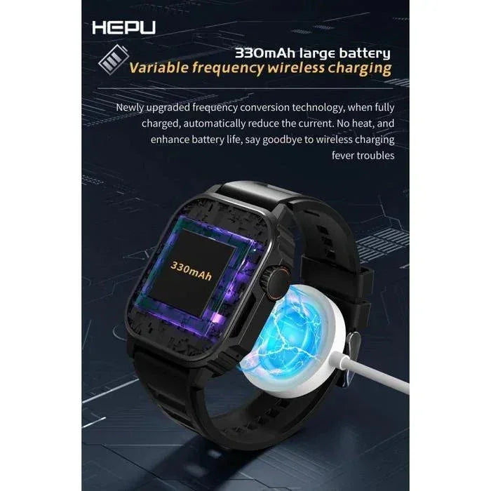 ⌚ HEPU Multifunctional Smart Watch | ساعة HEPU الذكية متعددة الوظائف