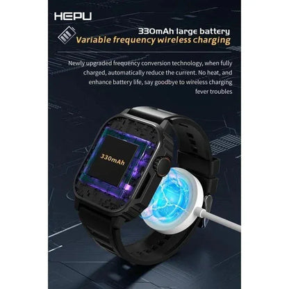 ⌚ HEPU Multifunctional Smart Watch | ساعة HEPU الذكية متعددة الوظائف
