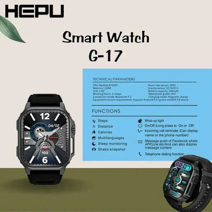 ⌚ HEPU Multifunctional Smart Watch | ساعة HEPU الذكية متعددة الوظائف